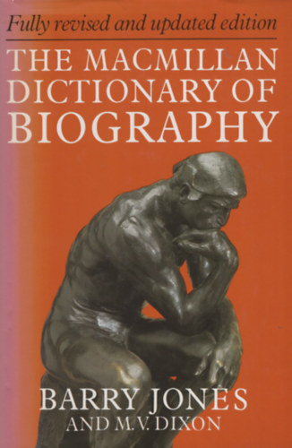Meredith Vibart Dixon, Barry Owen Jones - The Macmillan Dictionary of Biography
