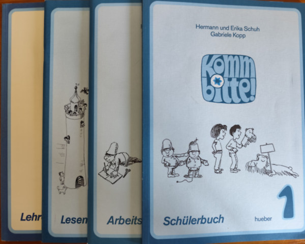 Hermann und Erika Schuh, Gabriele Kopp - Komm bitte! 1 - Schlerbuch + Arbeitsheft + Lesen + Lehrerhandbuch