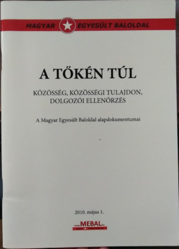 MEBAL - A t�k�n t�l - K�z�ss�g, k�z�ss�gi tulajdon, dolgoz�i ellen�rz�s