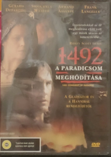 Sigourney Weaver, G�rard Depardieu - 1492 - A paradicsom megh�d�t�sa (1 DVD)