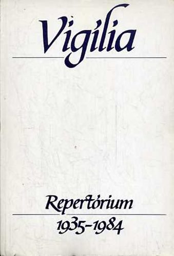 Stauder Mária (szerk.) - Vigilia Repertórium 1935-1984