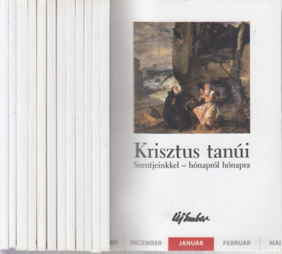 Krisztus tanúi (Szentjeinkkel hónapról hónapra) 1-12. (január-december)