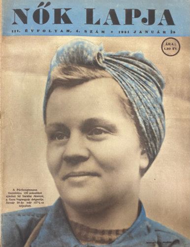 Nk Lapja III. vf. 4. szm (1951. janur 25.)