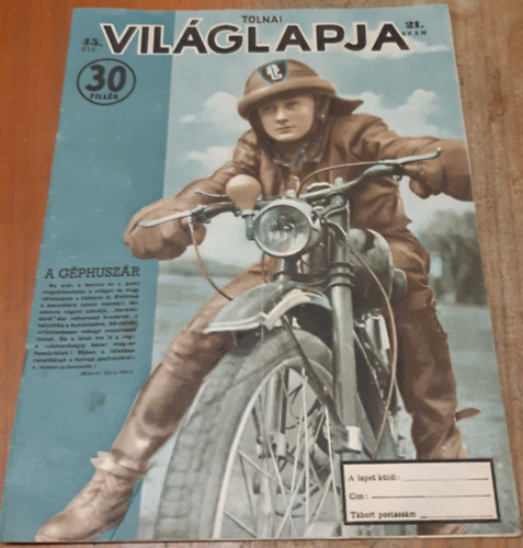 Tolnai Vil�glapja 45. �vfolyam (1943) 21. sz�m