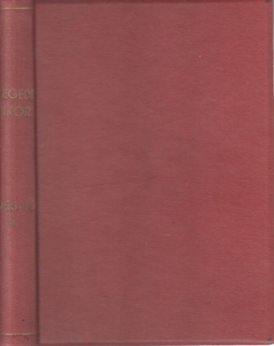 Szegedi tükör 1955. szeptember - 1956. szeptember (14 db. lapszám, egybekötve)
