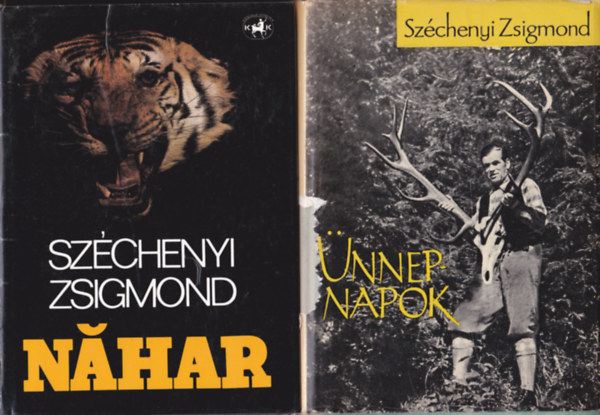 Széchenyi Zsigmond - 3 db. vadászkönyv (Ünnepnapok + Nahar)