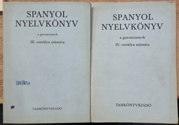 Spanyol nyelvkönyv III-IV. osztály számára