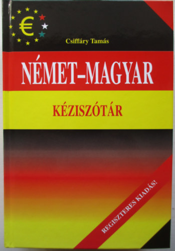 Csiff�ry Tam�s - N�met-magyar k�zisz�t�r