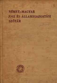 DR. Karcsay Sándor - Német-magyar jogi és államigazgatási szótár