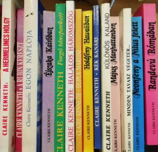 Claire Kenneth - 14 db Claire Kenneth könyv