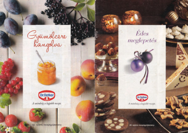 Dr. Oetker - 7 db Dr. Oetker szakcsfzet : 42., 44., 50., 59., 64., 66., 67. szmok