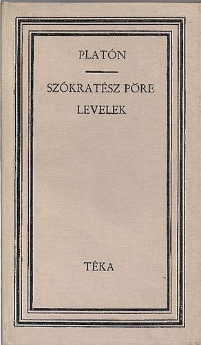 Platn - Szkratsz pre-Levelek (tka)