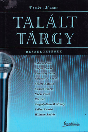 Takts Jzsef - Tallt trgy