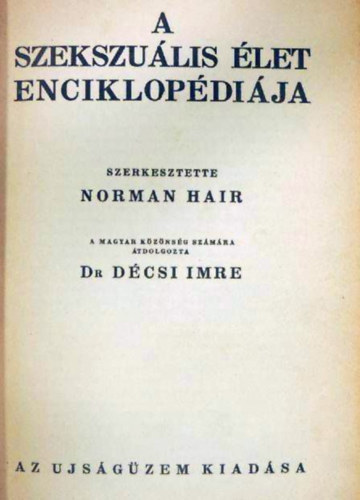 Norman Hair (szerk.) - A szekszu�lis �let enciklop�di�ja
