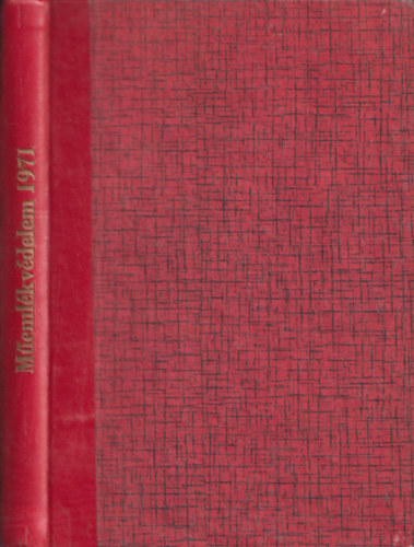 Műemlékvédelem XV. évf. 1971/1-4. (teljes évfolyam)