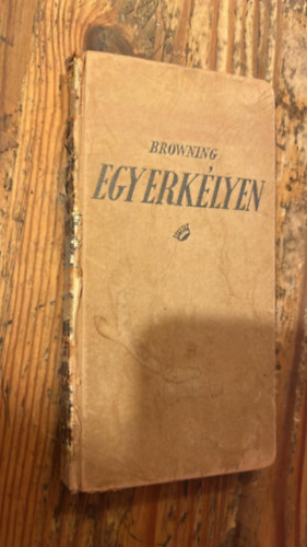 Robert Browning - Egy erk�lyen