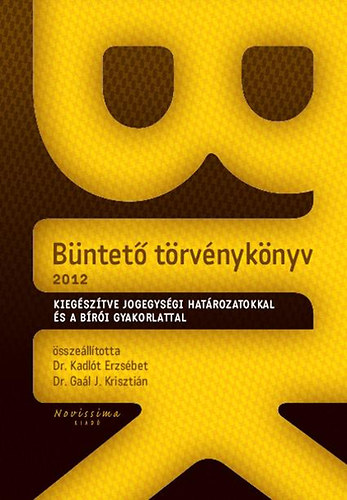 B�ntet� t�rv�nyk�nyv 2012