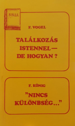 F. Vogel - Tallkozs istennel-de hogyan?