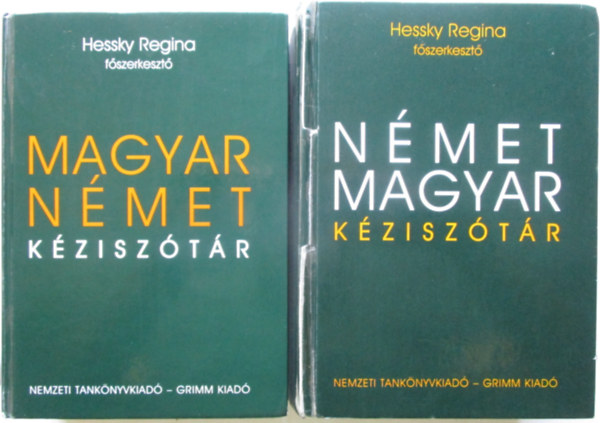 Hessky Regina (szerk.) - Magyar-nmet kzisztr + Nmet-magyar kzisztr