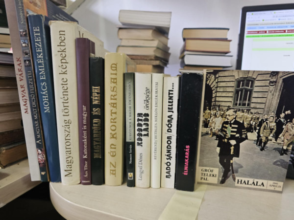 Szendrei László, Ács Tibor, Fényes Elek, Luczenbacher János, Mikszáth Kálmán, Nemere István, Lengyel Dénes, Dominique Révérend, Radó Sándor, Dr. Zakar András - 13db magyar történelem, KÖNYVMENTŐ AJÁNLAT: Magyar várak+ A magyar múlt dicső fejezetei+ Magyarország története képekben+ Katonaként is magyar+ Magyarföld és népei+ Az én kortársaim+ Kuriózumok a magyar történelemből+ Kossuth La