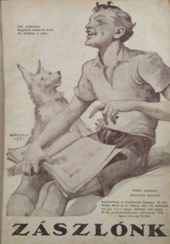 Z�szl�nk, 1941-1944 (k�t teljes �vfolyam �s 10 db sz�rv�nysz�m, egybek�tve)