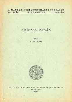 KISS LAJOS - Kniezsa István