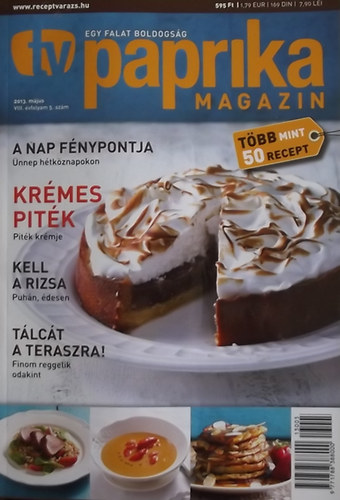 Zsigmond Gbor (szerk.) - TV Paprika magazin - 2013. mjus - VIII. vfolyam 5. szm