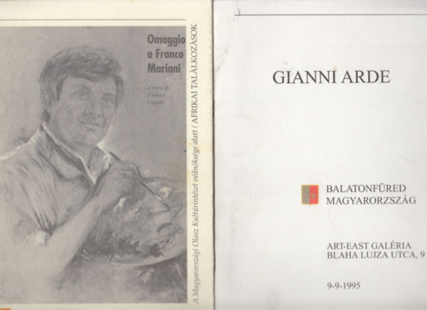 Afrikai tallkozsok - Franco Mariani + Gianni Arde (2 db)