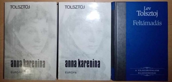 Lev Tolsztoj (??? ???????) - Anna Karenina 1-2. (???? ????????) + Feltmads (???????????) - 2 m 3 ktetben
