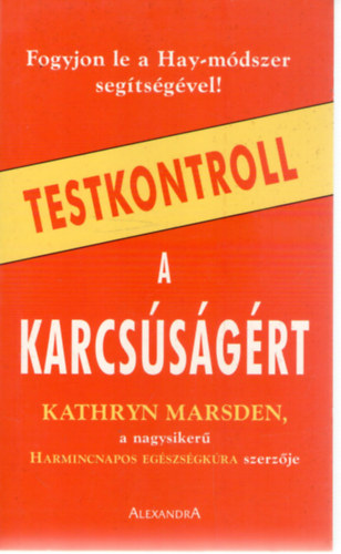 Kathryn Marsden - Testkontroll a karcssgrt