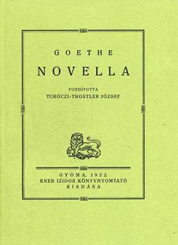 Goethe - Novella