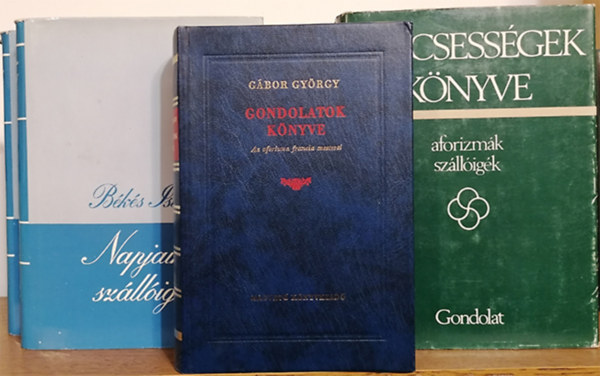 Aforizmák, szállóigék (3 mű, 5 kötetben)