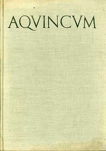 Szil�gyi J�nos - Aquincum