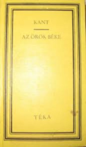 Immanuel Kant - Az örök béke