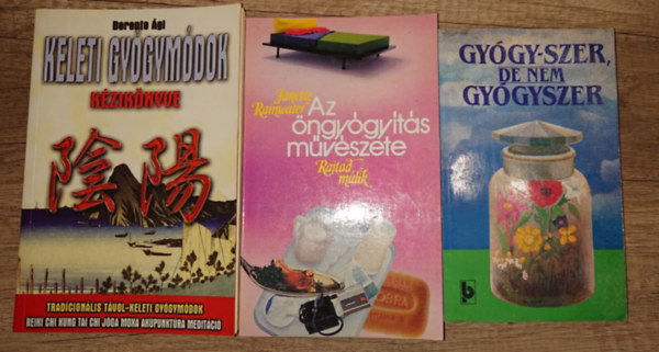 Janette Rainwater, Berente Ági - 3 könyv az alternatív gyógyászatról: Gyógy-szer, de nem gyógyszer, Az öngyógyítás művészete, Keleti gyógymódok kézikönyve