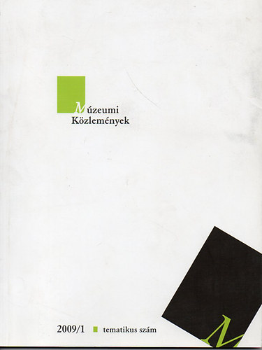 Mzeumi kzlemnyek 2009/1
