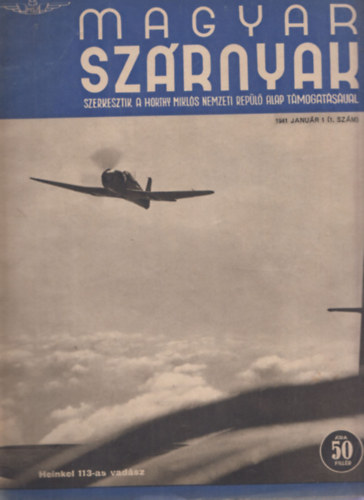 J�nosy Istv�n (szerk) - Magyar Sz�rnyak 1941/janu�r 1. (1. sz�m)