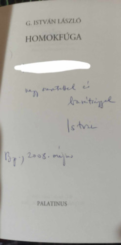 G. Istv�n L�szl� - Homokf�ga