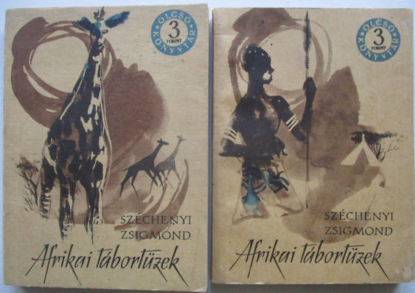 Szchenyi Zsigmond - Afrikai tbortzek I-II. (Olcs knyvtr)