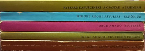 Ryszard Kapuscinski, Miguel Angel Asturias, Jorge Amando - Eurpa zsebknyvek knyvcsomag