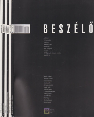 Beszélő 2012/1-12. (teljes évfolyam, lapszámonként)