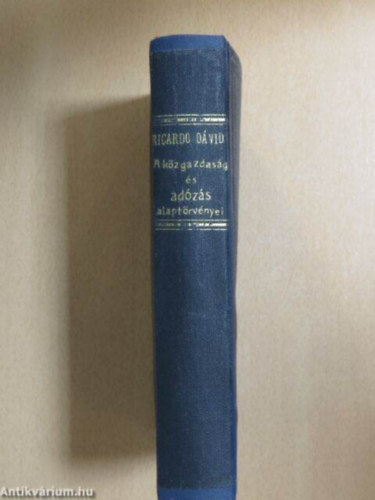 Matlekovics Sndor - A kzgazdasg s adzs alapelvei