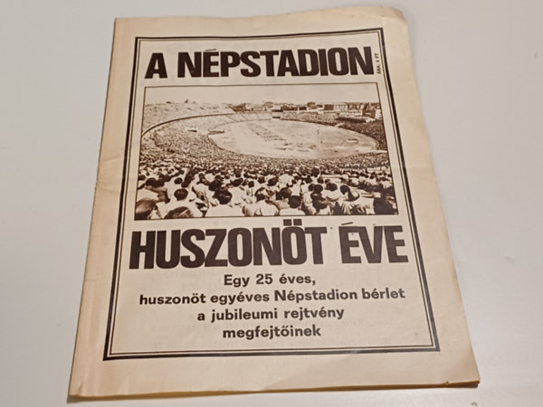 ismeretlen - A npstadion huszont ve