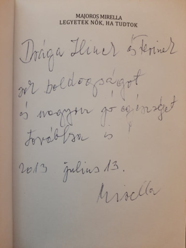Majoros Mirella - Legyetek nk, ha tudtok