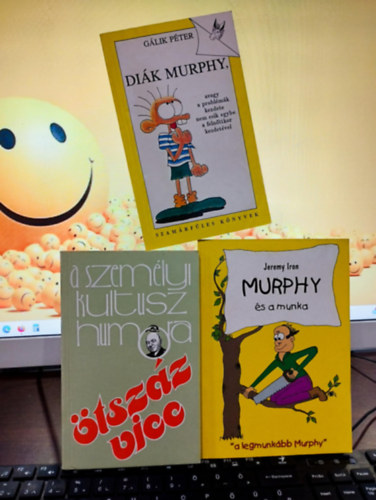 Glik Pter, Bnyei Jzsef (szerk.), Jeremy Iron - Vicc knyvcsomag KNYVMENT AJNLAT 3 darabos. Murphy s a munka, Dik Murphy, A szemlyi kultusz humora. tszz vicc