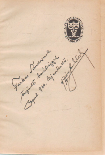 M�sz�ros S�ndor L�szl� - A Nemzeti sz�nh�z kamarasz�nh�z�nak zsebk�nyve