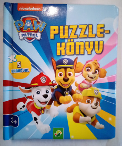 Puzzle-könyv 5 kirakóval - Paw Patrol / Mancs Őrjárat /