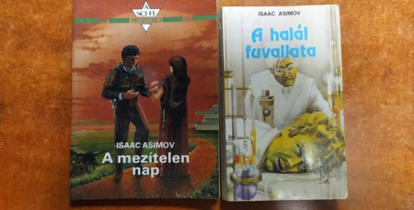 Asimov, Isaac (editor) Asimov - 3 db Asimov könyv:A mezítelen nap + A halál fuvallata + Második alapítvány