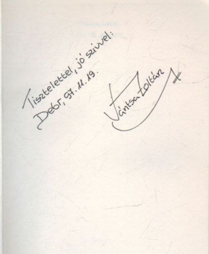 V�ntsa Zolt�n - Ecce Homo- versek