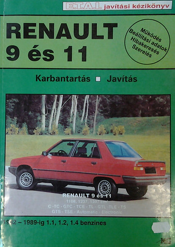 Renault 9 és 11 1982-1989 - Karbantartás, javítás